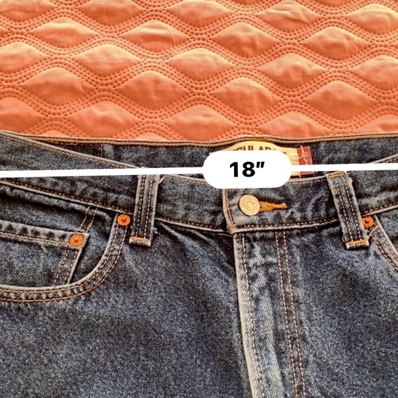 Levi's 505 Blue Straight Jeans Classic Fit - Picture 9 of 10